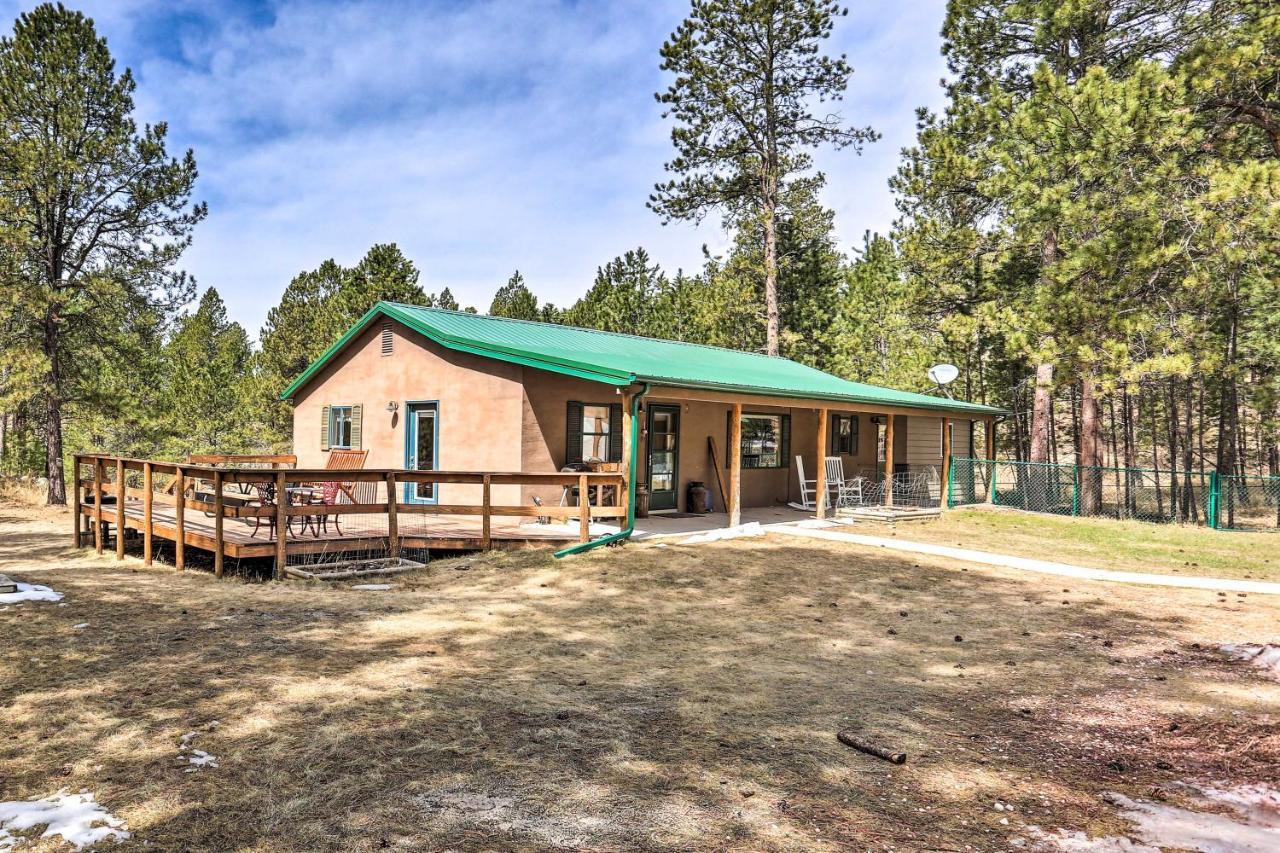 Private Black Hills Home With Corral Horses Welcome كاستر المظهر الخارجي الصورة