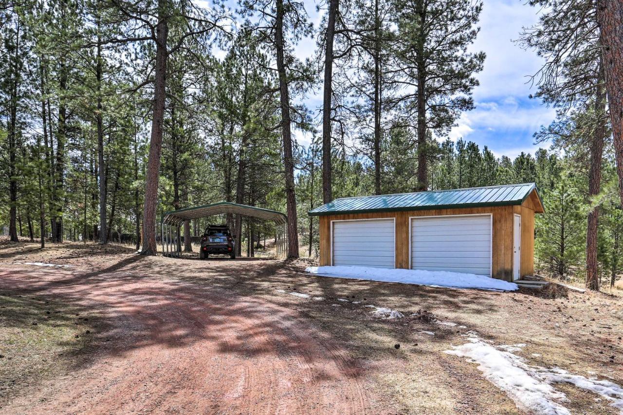 Private Black Hills Home With Corral Horses Welcome كاستر المظهر الخارجي الصورة