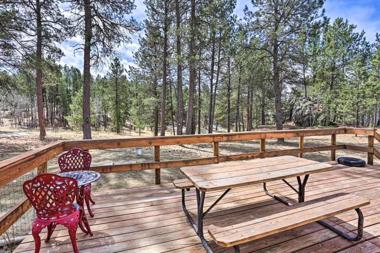 Private Black Hills Home With Corral Horses Welcome كاستر المظهر الخارجي الصورة