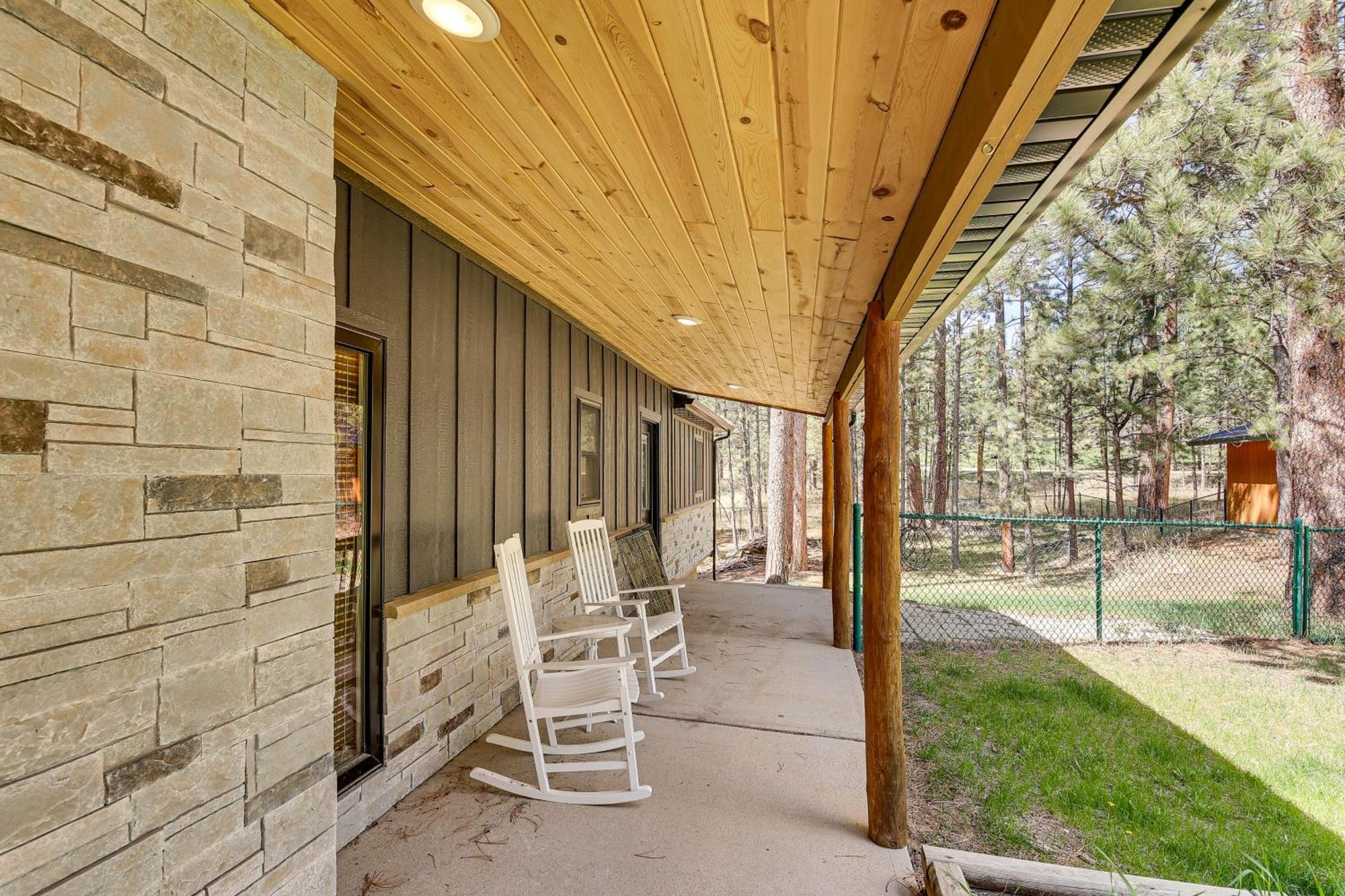 Private Black Hills Home With Corral Horses Welcome كاستر المظهر الخارجي الصورة