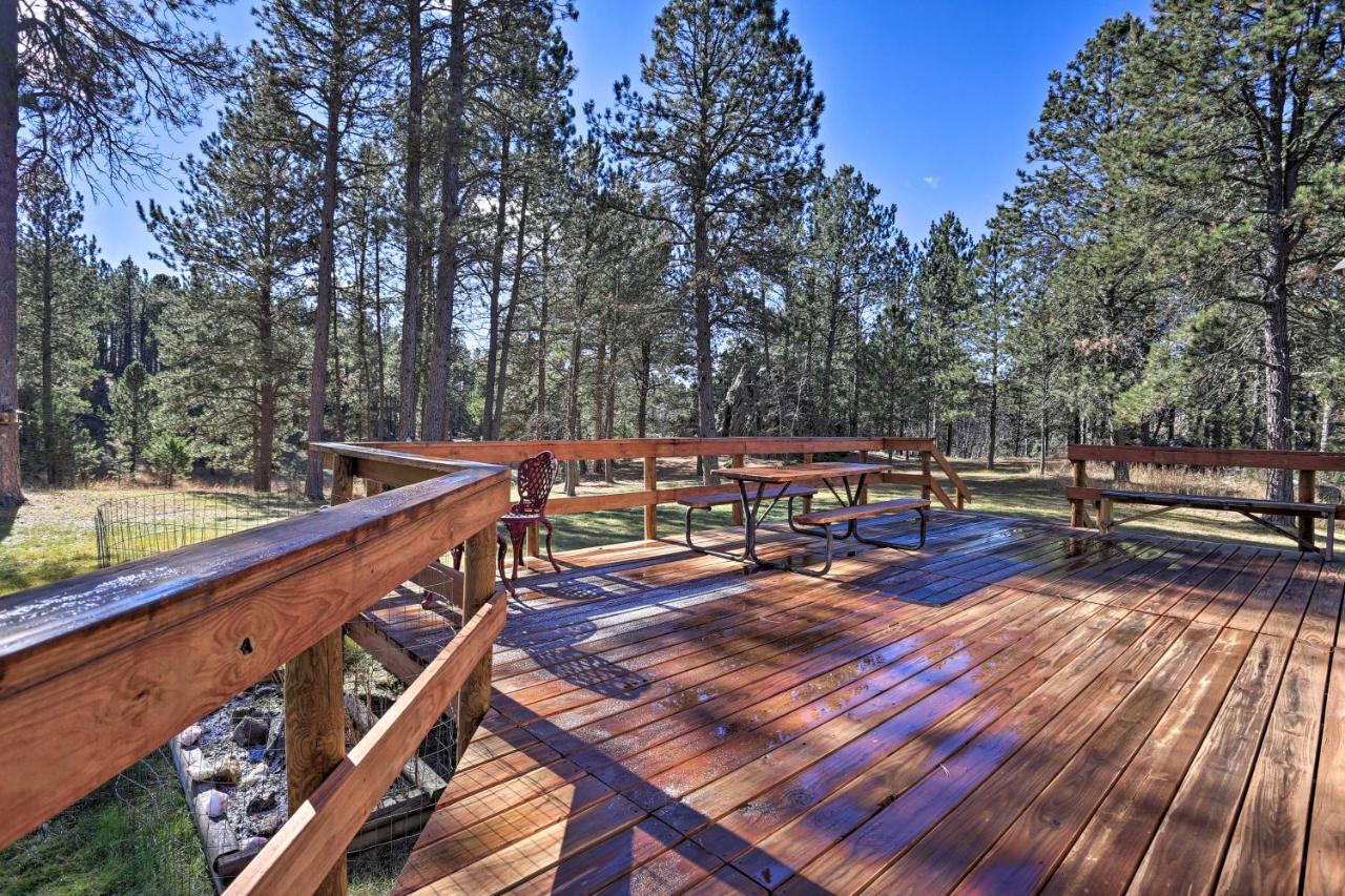 Private Black Hills Home With Corral Horses Welcome كاستر المظهر الخارجي الصورة